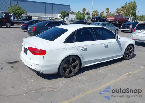 2014 Audi A4 2.0T Premium from USA, damaged, VIN WAUFFAFL5EN016184